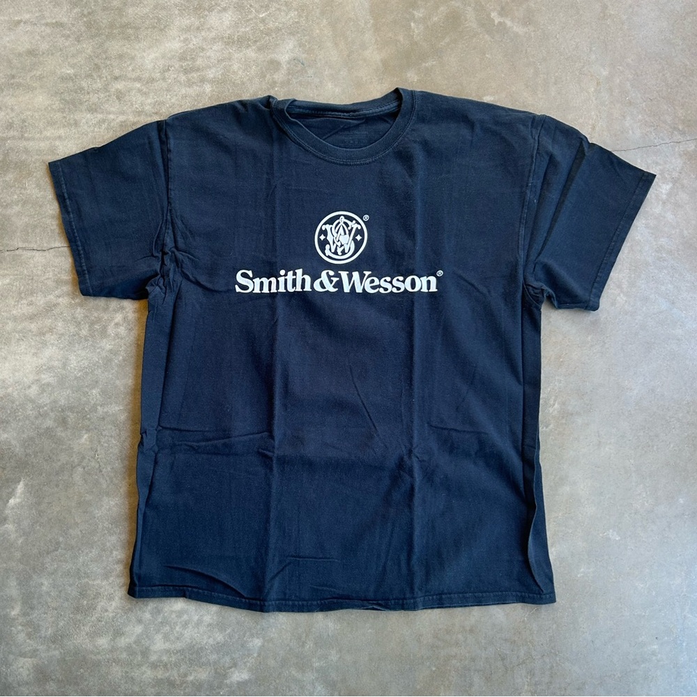Smith & Wesson Men's Black Logo Tee